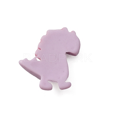 Opaque Resin Cabochons RESI-WH0026-19A-1