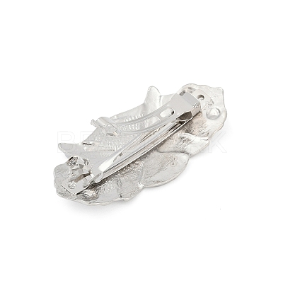 Viking Style Zinc Alloy Snap Hair Clips For Women PHAR-B090-01AS-02-1