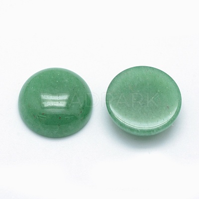 Natural Green Aventurine Cabochons G-E492-B-10-1