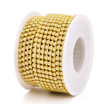Iron Rhinestone Cup Chains CH-T006-05A-10-1
