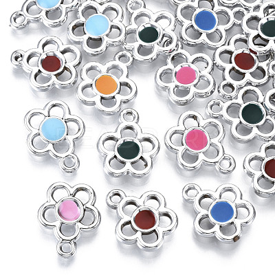 UV Plating Acrylic Pendants OACR-N010-023P-1