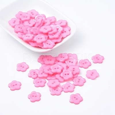 Acrylic Sewing Buttons for Costume Design X-BUTT-E074-B-01-1
