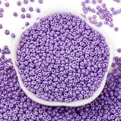 8/0 Baking Paint Glass Seed Beads X1-SEED-M012-02A-47-1