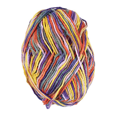 Light Gradient Segment Dyed Polyester Yarn DIY-TADJ0002-005M-1