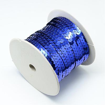 Plastic Paillette Beads PVC-Q085-6mm-5-1