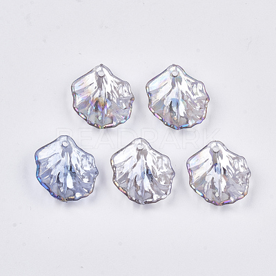 Transparent Acrylic Pendants TACR-T007-08-1