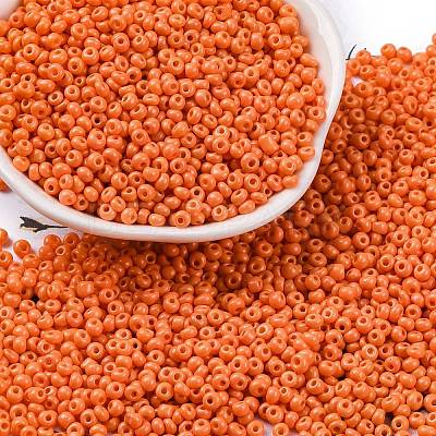 8/0 Baking Paint Glass Seed Beads X1-SEED-M012-02A-45-1