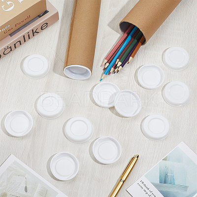 Plastic Paper Tube Cap KY-WH0049-68A-1