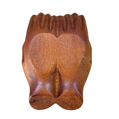 Wooden Buddha Hand Display Decorations AJEW-WH0304-38-1
