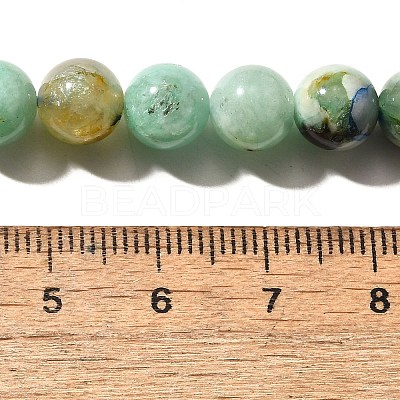 Natural Chrysocolla Beads Strands G-F784-A01-03-1
