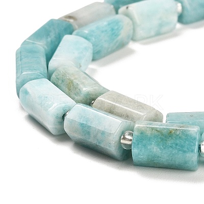 Natural Amazonite Beads Strands G-G068-A35-01-1