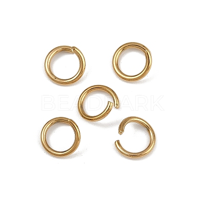 304 Stainless Steel Open Jump Rings STAS-Z137-01G-10-1