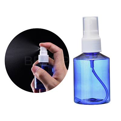 50ml Refillable PET Plastic Spray Bottles TOOL-Q024-02A-02-1
