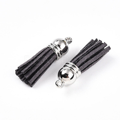 Faux Suede Tassel Pendant Decorations X-FIND-T002-A32-1