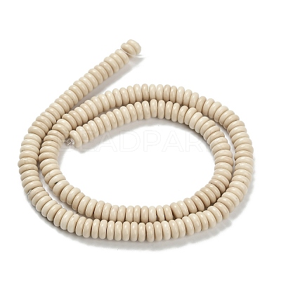 Natural Fossil Beads Strands G-Q159-B34-01-1