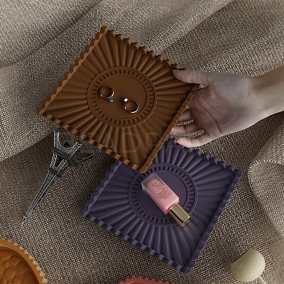 DIY Jewelry Plate Storage Silicone Molds DIY-F148-03B-1