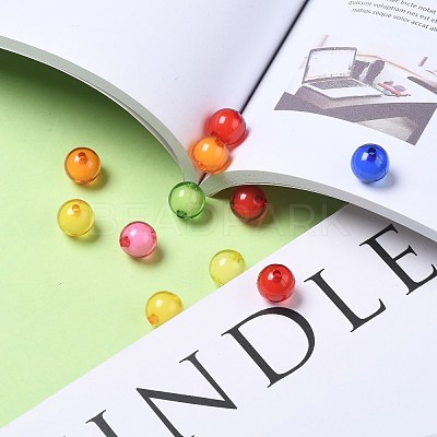 Transparent Acrylic Beads TACR-S092-12mm-M-1