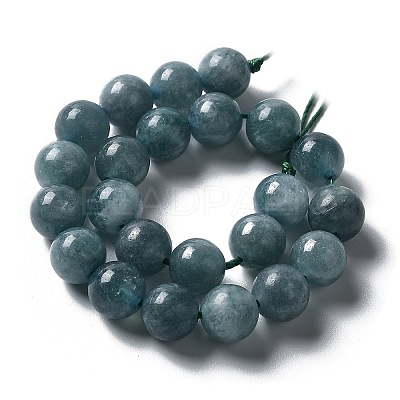 Dyed Natural Malaysia Jade Beads Strands G-G021-01B-01-1