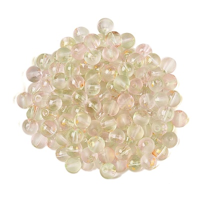Frosted Baking Paint Glass Beads LS-DGLA-N005-8mm-02-1