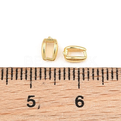 Brass Ice Pick Pinch Bails KK-CBA5CB0-35G-1