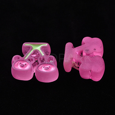 Transparent Acrylic Beads MACR-S374-04B-02-1