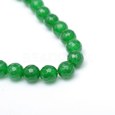 Natural White Jade Bead Strands G-R346-10mm-01-1
