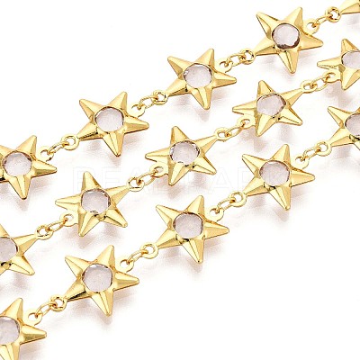 Brass Star Link Chains CHC-N023-07A-G-1
