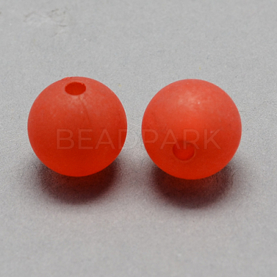 Transparent Acrylic Ball Beads FACR-R021-12mm-04-1