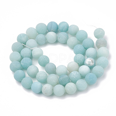 Natural Amazonite Beads Strands G-T106-188-1
