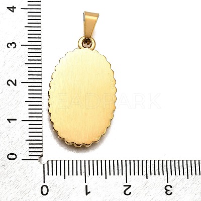 304 Stainless Steel Pendants STAS-B086-10C-G-1