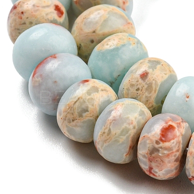 Synthetic Imperial Jasper Dyed Beads Strands G-D077-E01-02-1
