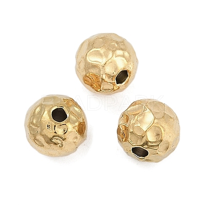 Textured 316 Surgical Stainless Steel Beads STAS-M106-01E-G-1