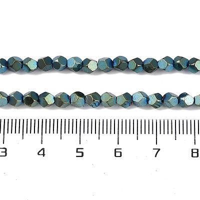 Electroplated Synthetic Non-magnetic Hematite Beads Strands G-A234-G03-01H-1