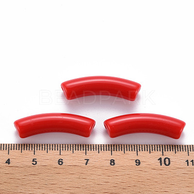 Opaque Acrylic Beads MACR-S372-002B-S010-1