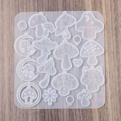 1Pc Easter DIY Pendant Molds AJEW-FS0001-37C-1