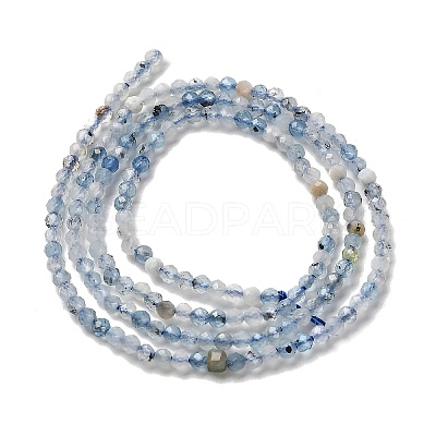 Natural Aquamarine Beads Strands G-RM2025-A17-2mm-1