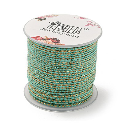 4-Ply Polycotton Cord with Metallic Thread OCOR-Z003-C21-1