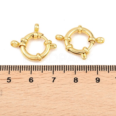 Ion Plating(IP) Stainless Steel Spring Ring Clasps STAS-G347-17B-G-1