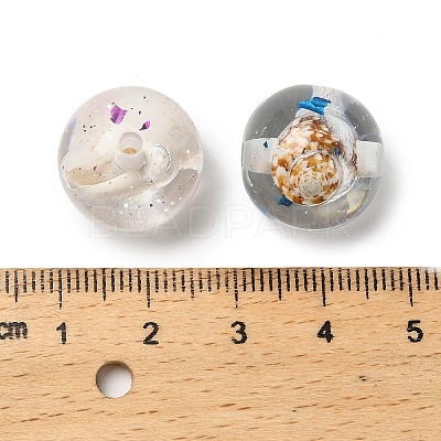 Ocean Theme Transparent Resin Beads RESI-F059-02-1