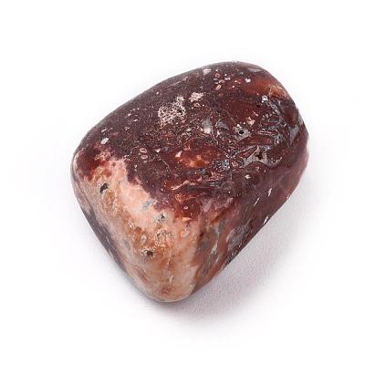 5Pcs Natural Leopardskin Beads G-FS0001-99-1