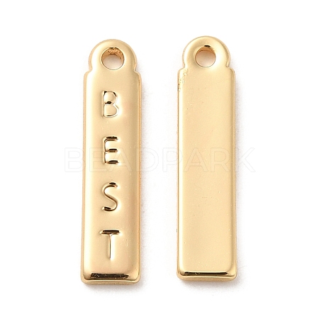 Brass Pendants KK-F860-11G-1