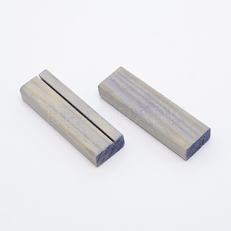 Pine Wood Business Card Holder WOOD-WH0112-08F-1