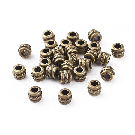 Tibetan Style Alloy Spacer Beads LS-MLF0447Y-1