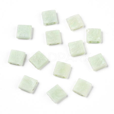 Opaque Acrylic Slide Charms OACR-Z010-01U-1