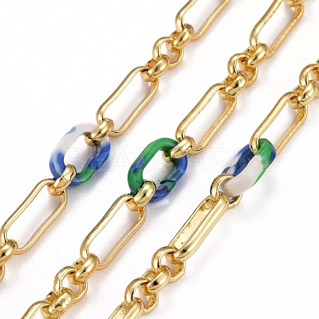 Handmade Brass Link Chains CHC-H102-06G-1