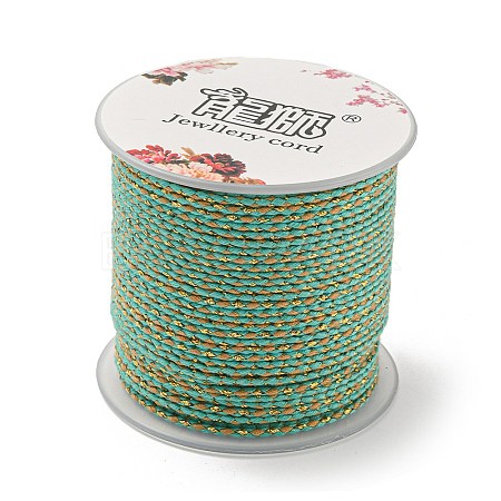4-Ply Polycotton Cord with Metallic Thread OCOR-Z003-C21-1
