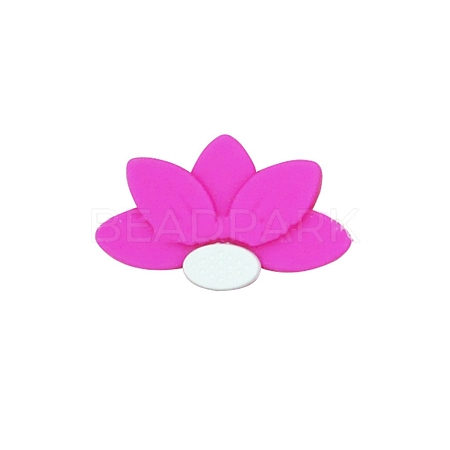 Lotus Food Grade Eco-Friendly Silicone Beads SIL-WH0013-50G-1