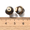 Vintage Style Glazed Ceramic Porcelain Beads PORC-H013-01-15-3