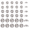 360Pcs 3 Styles 316 Stainless Steel Spacer Beads STAS-TA0005-35-3