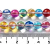 Synthetic Moonstone Beads Strands G-P528-J02-21-4